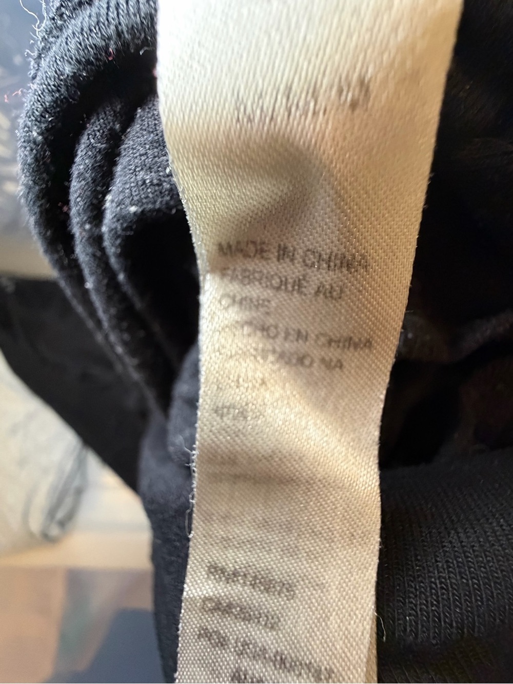 Amuse Society Black Fringe Stretch Jogger Pants - Picture 11 of 11